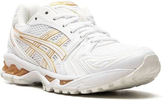 ASICS GEL-KAYANO 14 "White White" sneakers