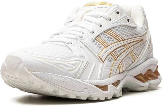 ASICS GEL-KAYANO 14 "White White" sneakers
