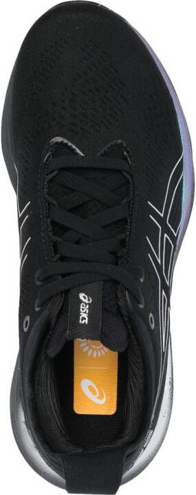 ASICS low-top lace-up sneakers Black