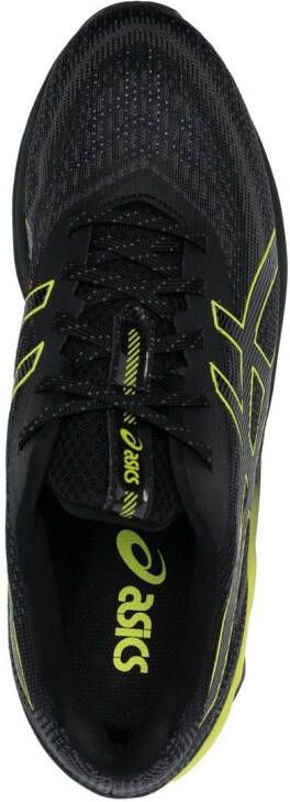 ASICS low-top lace-up sneakers Black