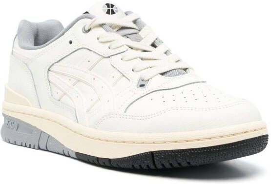 ASICS panelled leather sneakers Neutrals