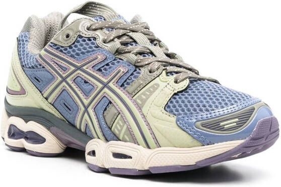ASICS panelled low-top sneakers Blue