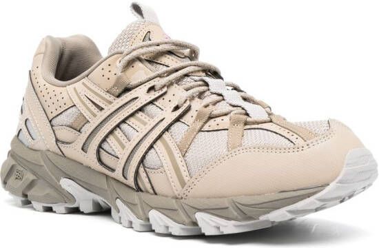 ASICS panelled low-top sneakers Neutrals