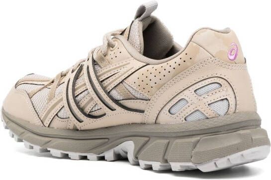 ASICS panelled low-top sneakers Neutrals