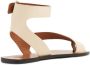 ATP Atelier Aquara single-toe strap sandals White - Thumbnail 3