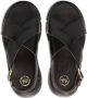 ATP Atelier Barisci flatform leather sandals Black - Thumbnail 4