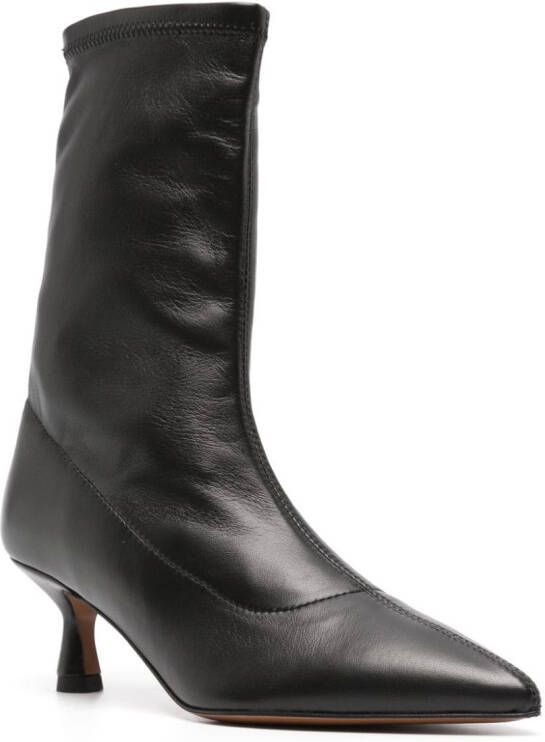 ATP Atelier Cerone 70mm pointed-toe boots Black