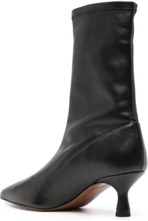 ATP Atelier Cerone 70mm pointed-toe boots Black