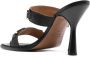 ATP Atelier chain-linke leather sandals Black - Thumbnail 3