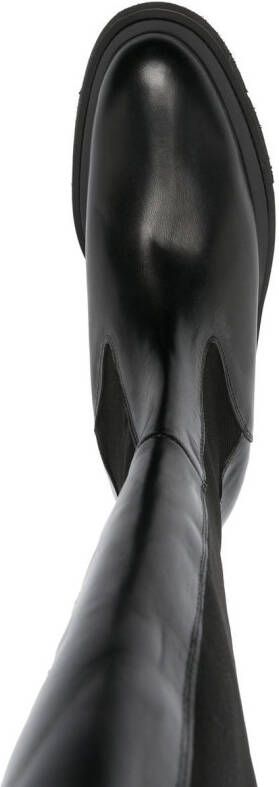 ATP Atelier Cometti knee-high leather boots Black