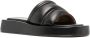 ATP Atelier polished-finish open-toe sandals Black - Thumbnail 2