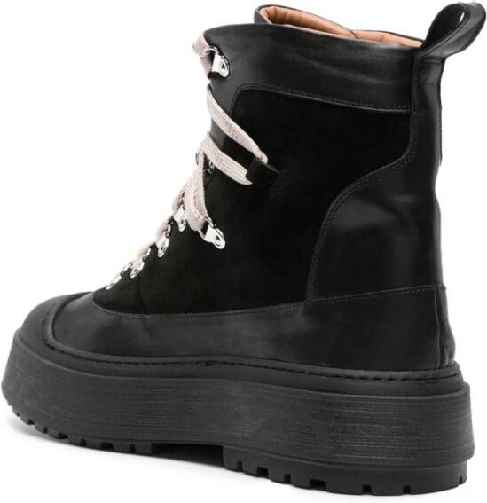 ATP Atelier Riardo suede hiking boots Black