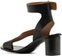 ATP Atelier Volparo 55mm leather sandals Black - Thumbnail 3