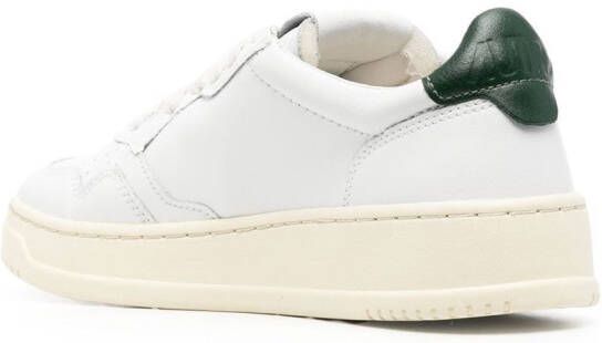 Autry 01 low-top leather sneakers White