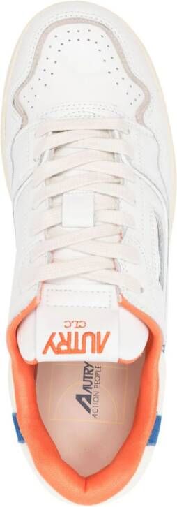Autry CLC panelled leather sneakers White
