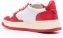 Autry contrast-panel leather sneakers Red - Thumbnail 3