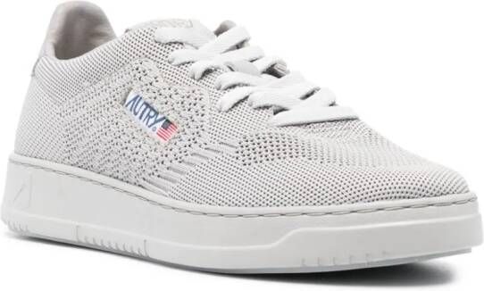 Autry Easeknit lace-up sneakers Grey
