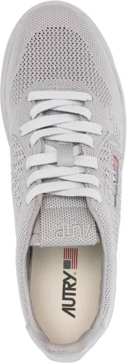 Autry Easeknit lace-up sneakers Grey