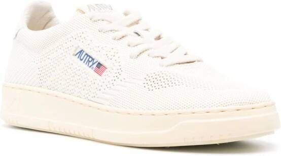 Autry Easeknit lace-up sneakers White