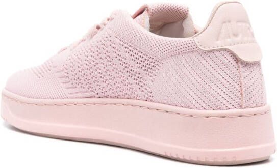 Autry Easeknit open-knit sneakers Pink