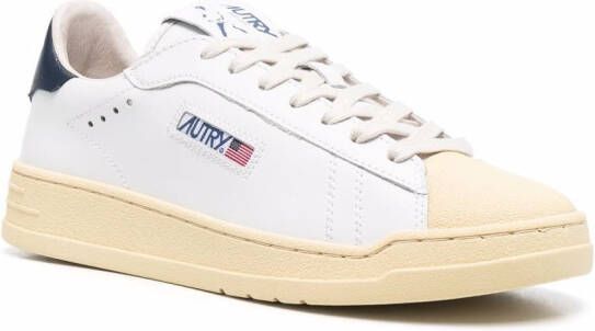 Autry embroidered-logo low-top sneakers White