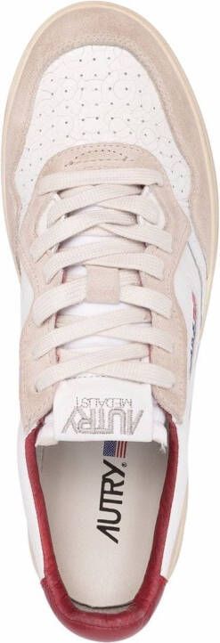 Autry Game Set Match panelled sneakers White