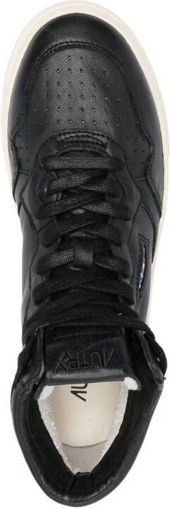 Autry high-top lace-up sneakers Black