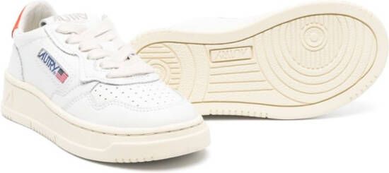 Autry Kids logo-patch low-top sneakers White