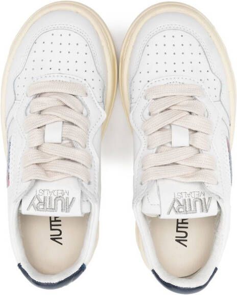 Autry Kids logo-patch low-top sneakers White