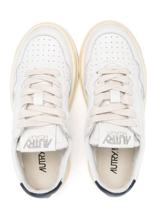 Autry Kids low-top lace-up sneakers White
