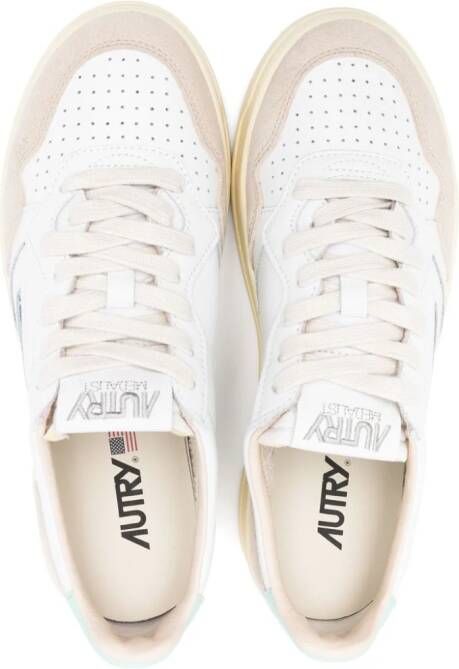 Autry Kids Medalist leather sneakers White