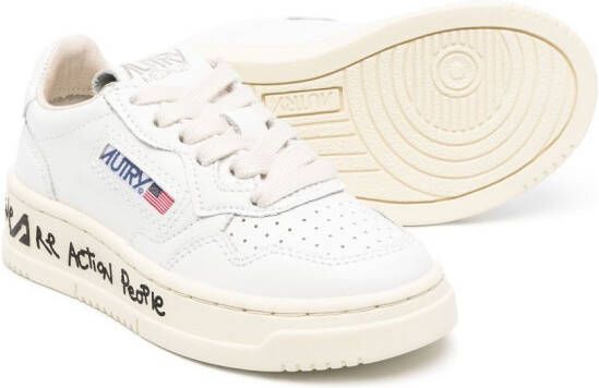 Autry Kids Medalist low-top sneakers White
