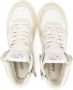 Autry Kids panelled hi-top leather sneakers Neutrals - Thumbnail 3