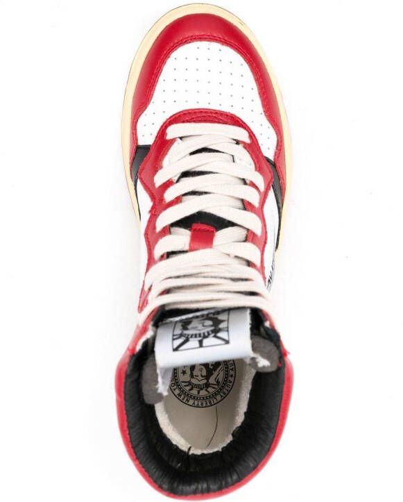 Autry Liberty high-top sneakers Red
