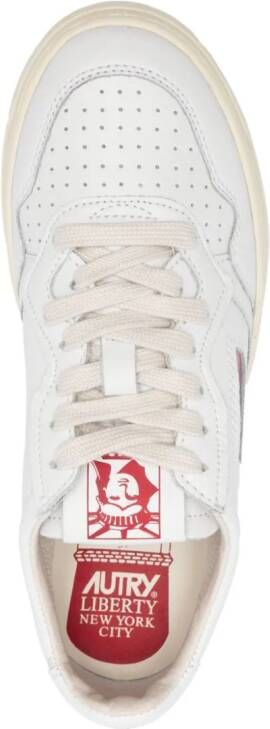 Autry Liberty Island leather sneakers White