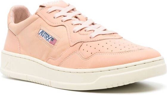 Autry logo-patch sneakers Pink