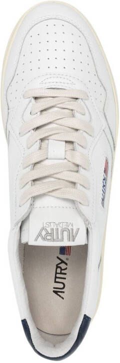 Autry logo-patch sneakers White