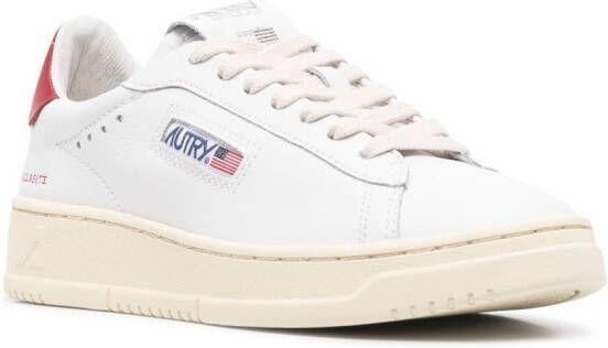 Autry low-top lace-up sneakers White