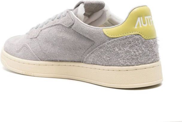 Autry Medalist Flat lace-up sneakers Grey