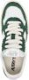 Autry Medalist frayed-trim leather sneakers Green - Thumbnail 4