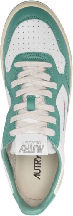 Autry Medalist leather low-top sneakers White