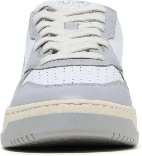 Autry Medalist leather mule sneakers White