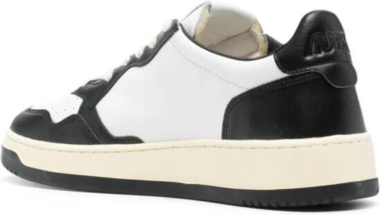 Autry Medalist leather sneakers Black