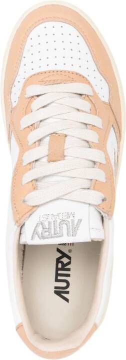 Autry Medalist leather sneakers Brown
