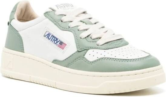 Autry Medalist leather sneakers Green