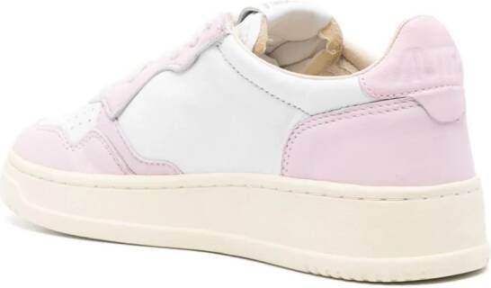 Autry Medalist leather sneakers Pink