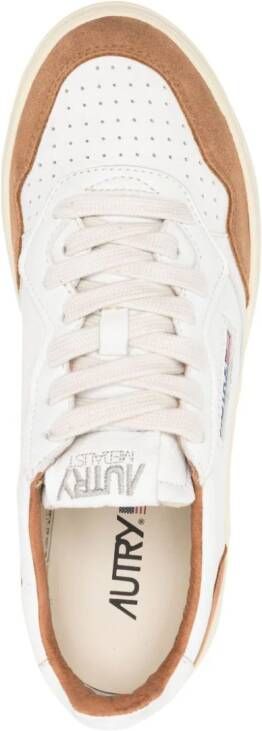 Autry Medalist leather sneakers White