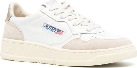 Autry Medalist leather sneakers White