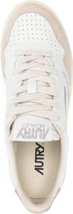 Autry Medalist leather sneakers White