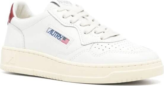 Autry Medalist leather sneakers White